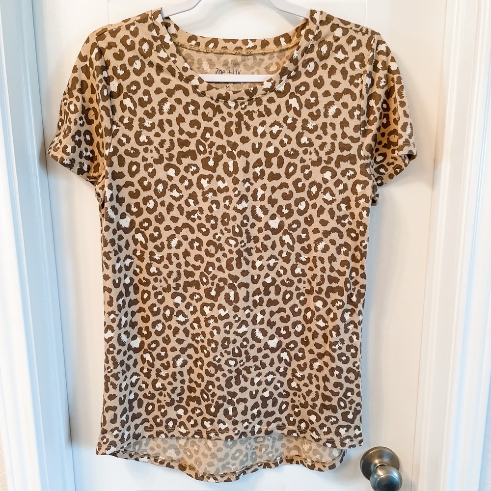 Zoe+Liv Leopard Tee
